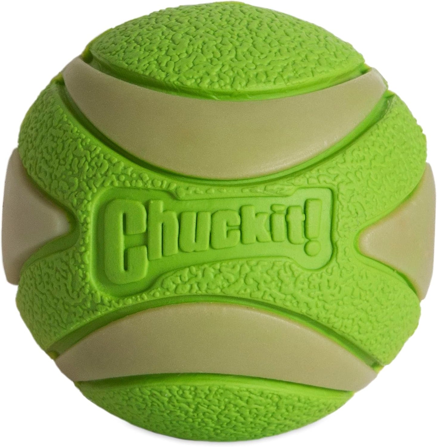Chuckit! Max Glow Ultra Squeaker Ball, M, 1 Pack