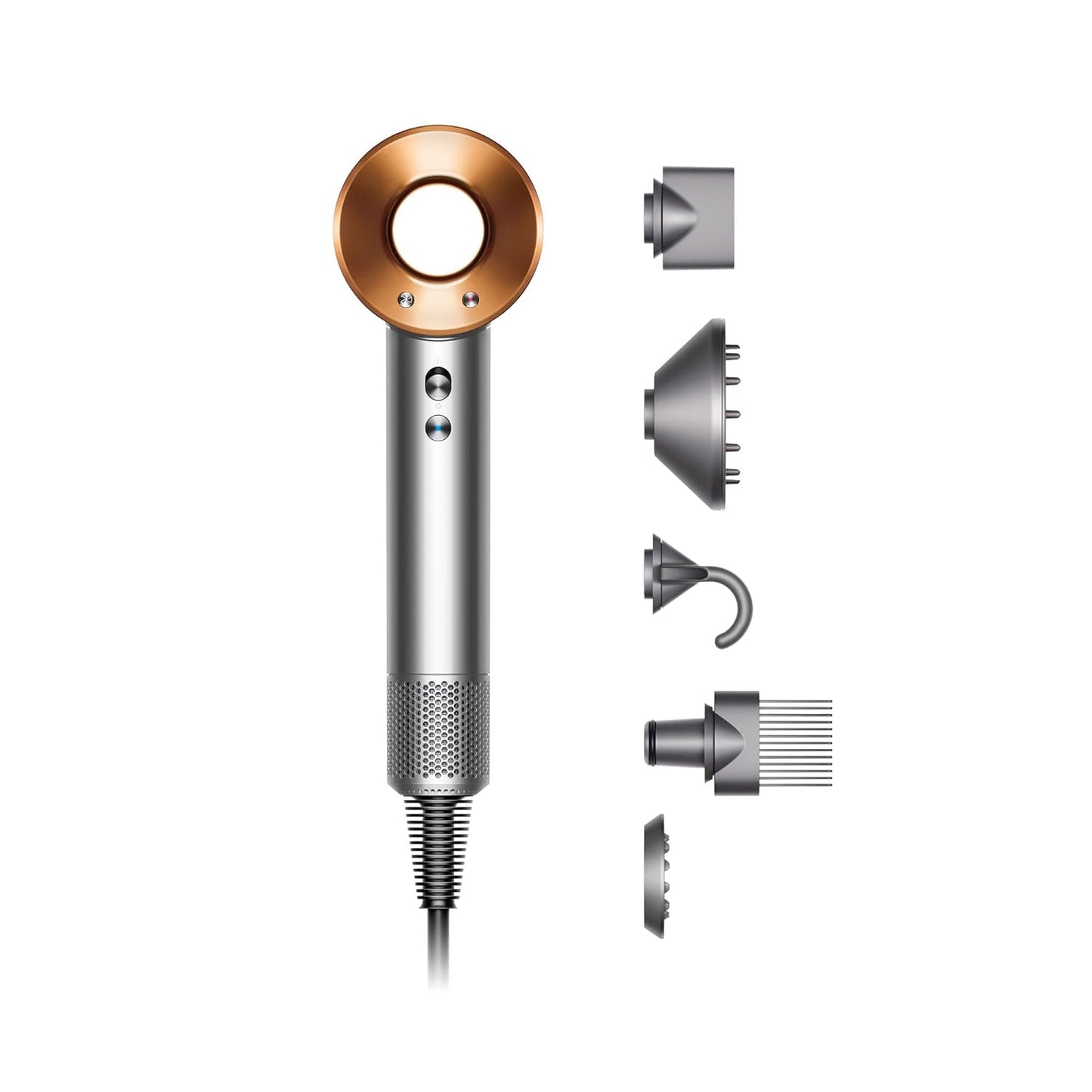 Dyson Supersonic HD07 Bright Nickel/Bright Copper