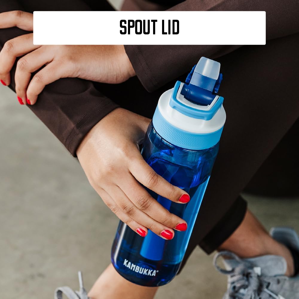 Kambukka Elton Water Bottle Crisp Blue, 750ml