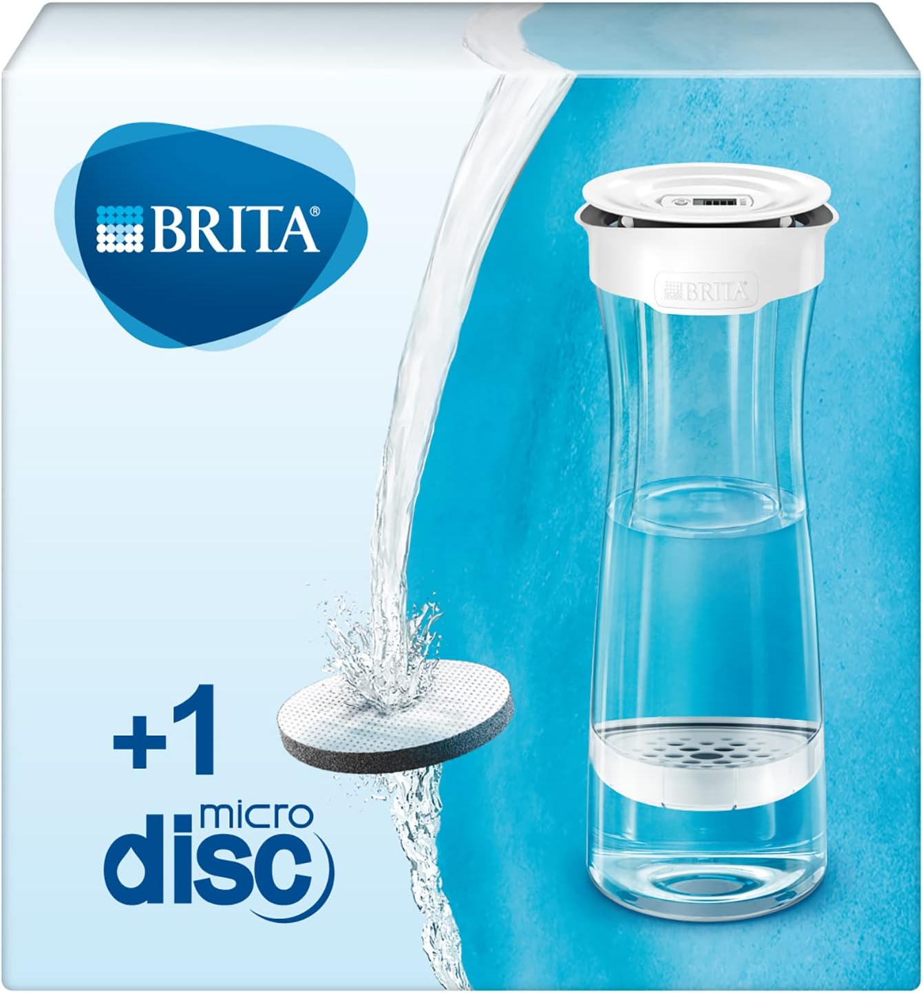 BRITA Water Filter Carafe, White