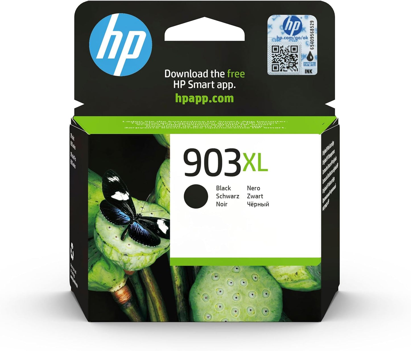 HP T6M15AE 903XL High Yield Original Ink Cartridge, Black