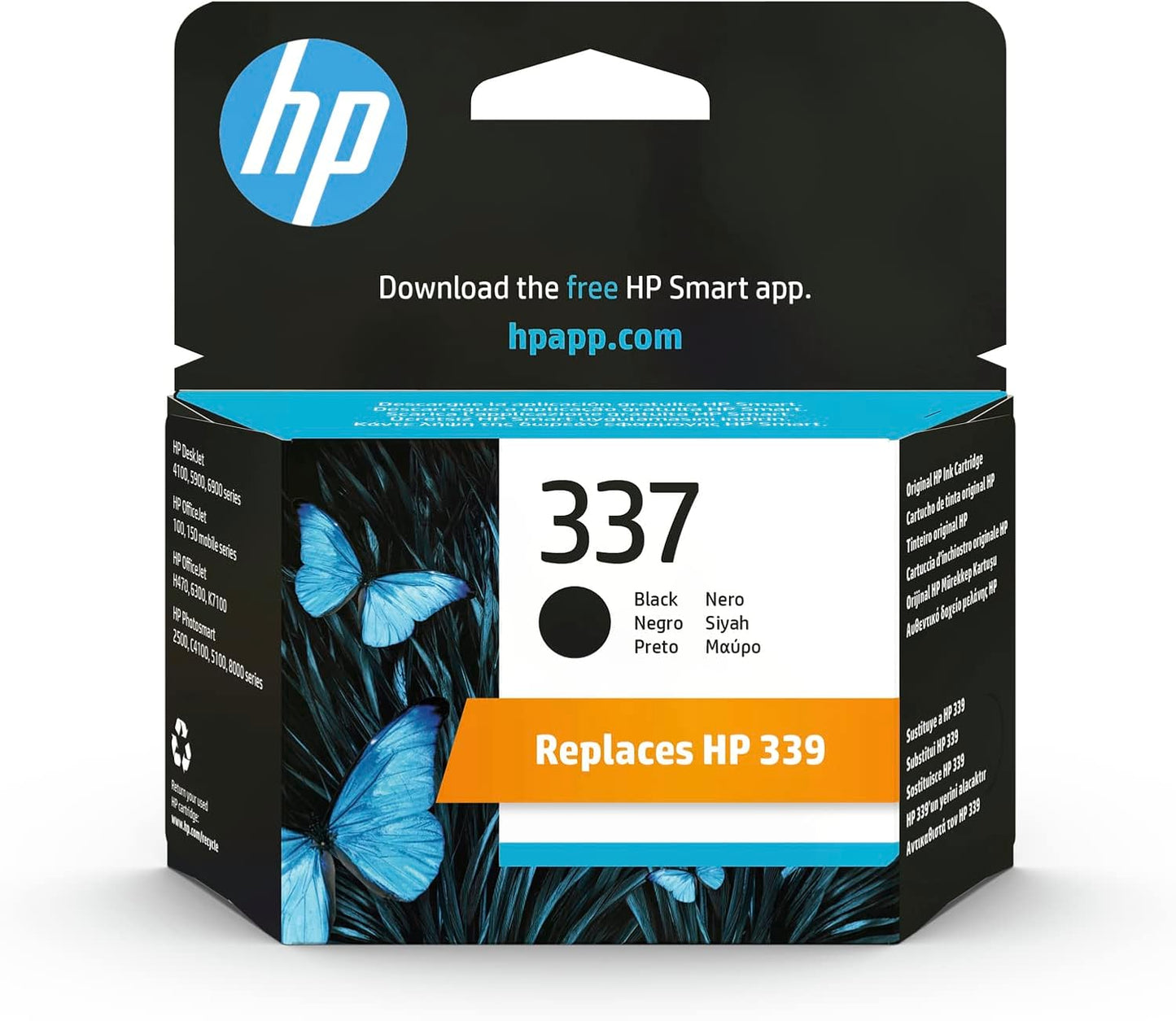HP C9364EE 337 Black Ink Cartridge Pack of 1