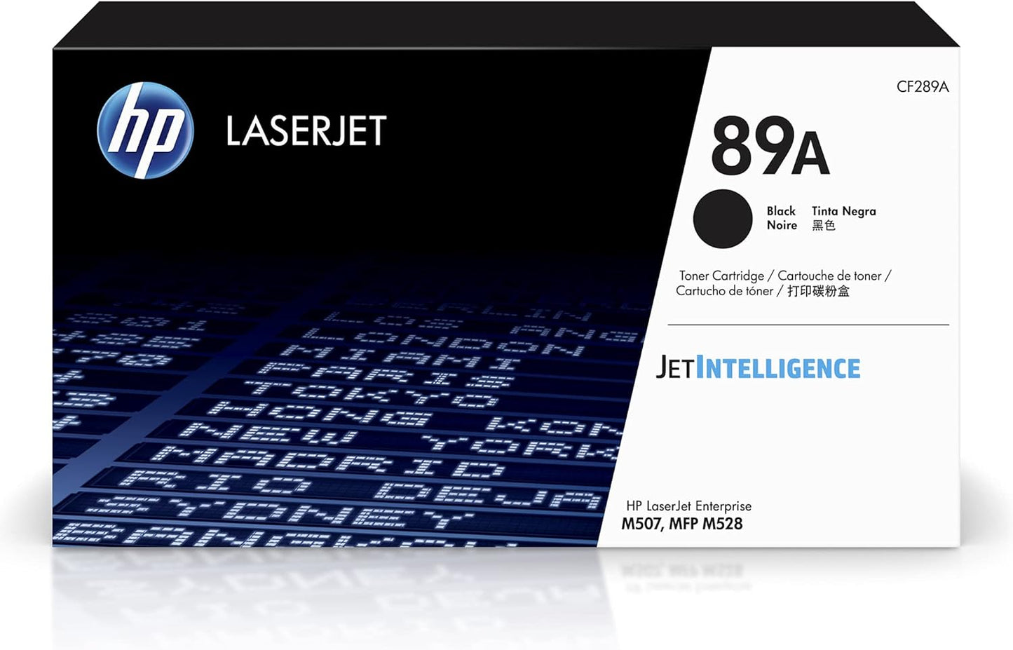 HP CF289A 89A Original LaserJet Toner Cartridge, Black, Single Pack