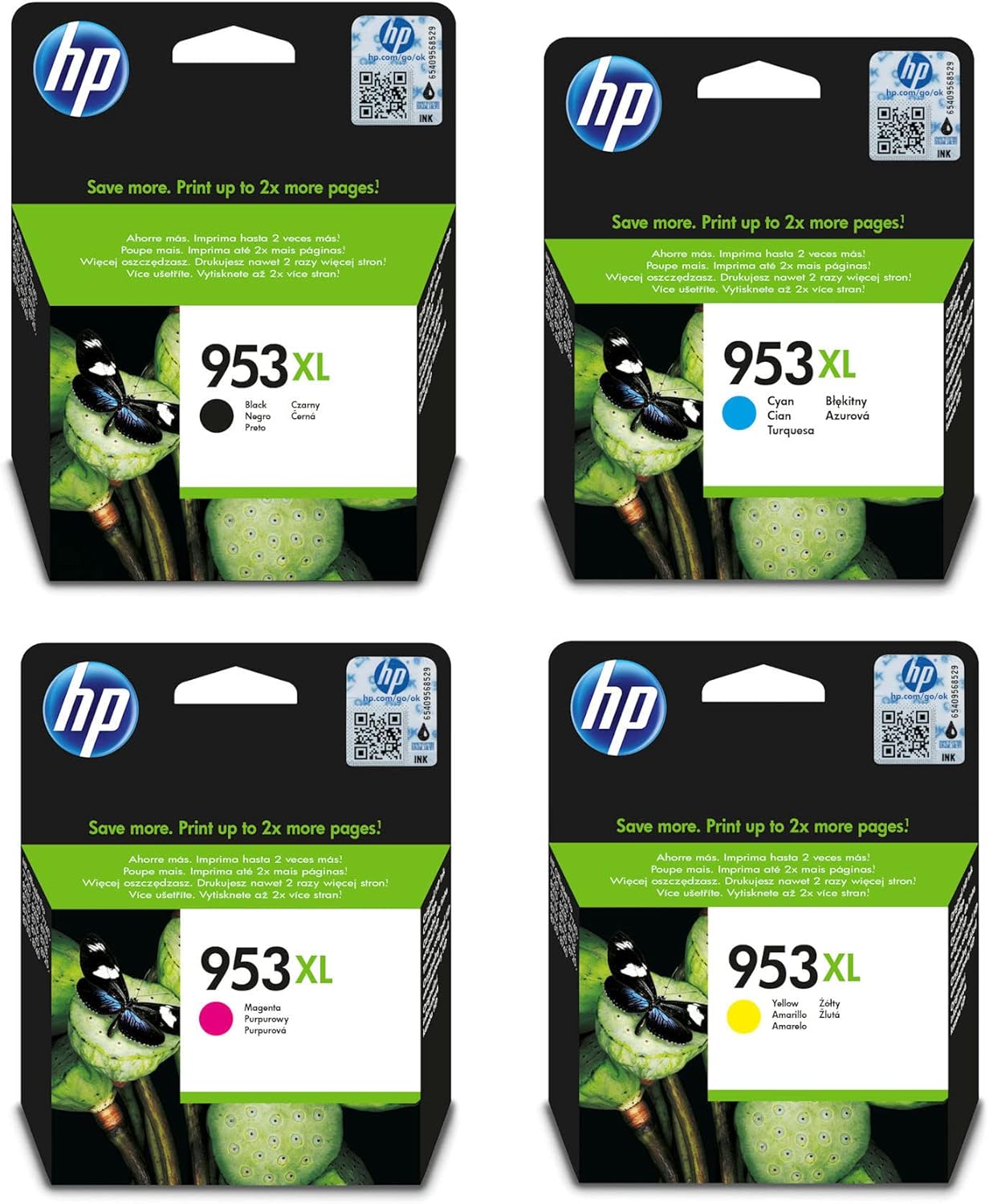 HP 953XL Pack of 4