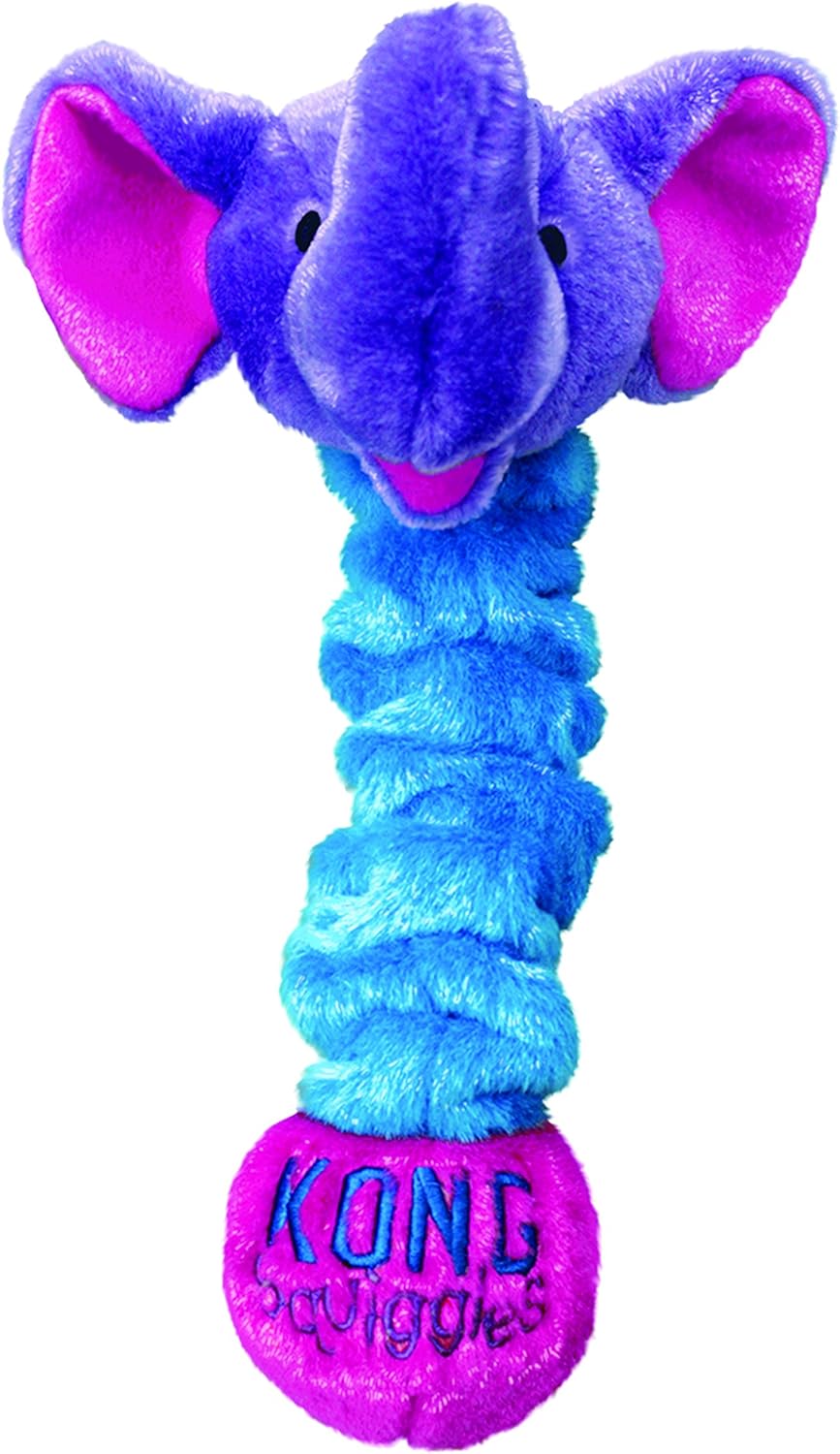 KONG Squiggles Plush Toy, Blue