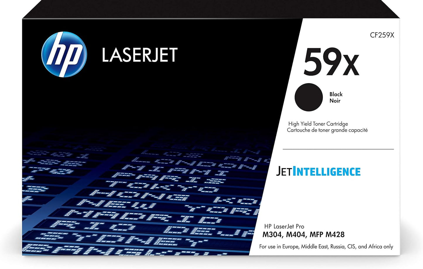 HP 59X - High Yield - black - original - LaserJet - toner cartridge (CF259X) - for LaserJet Enterprise M406, MFP M430, LaserJet Pro M304, M404, MFP M428