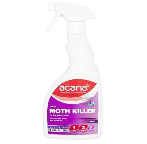 Quebec Acana Moth Killer Spray, 500ml