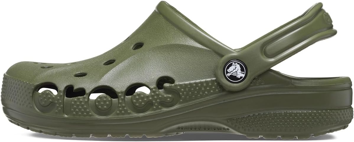 Crocs Unisex Adult Baya Clogs, Army Green, Men/Size6