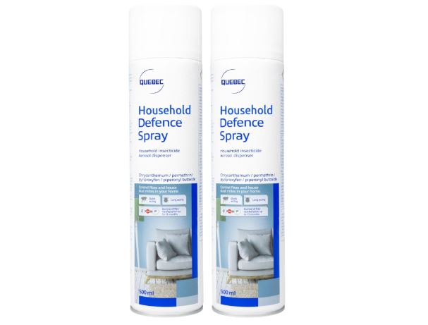 Quebec Household Defence Spray, 500ml, 2pck