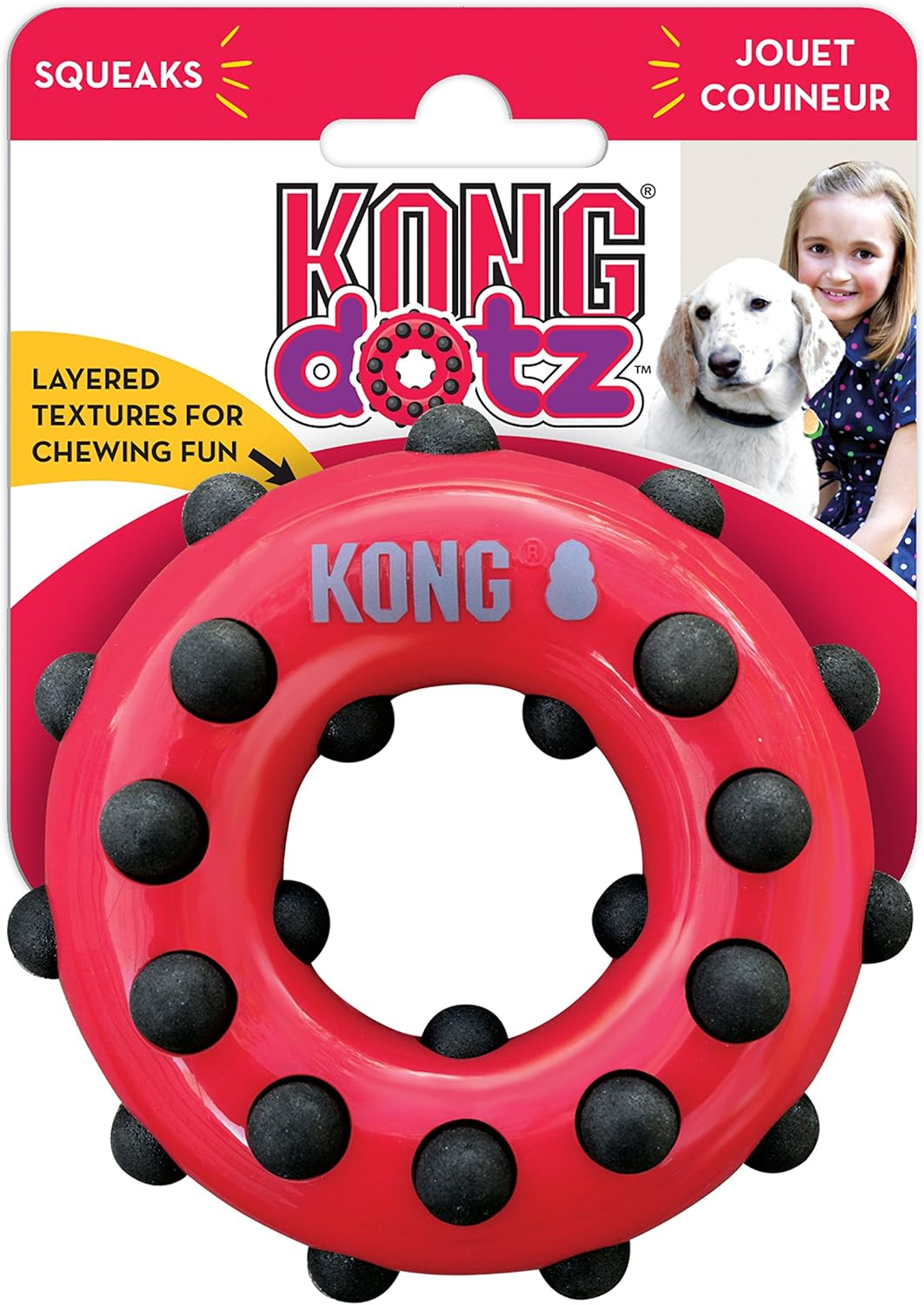 KONG Dotz Chew Toy, S