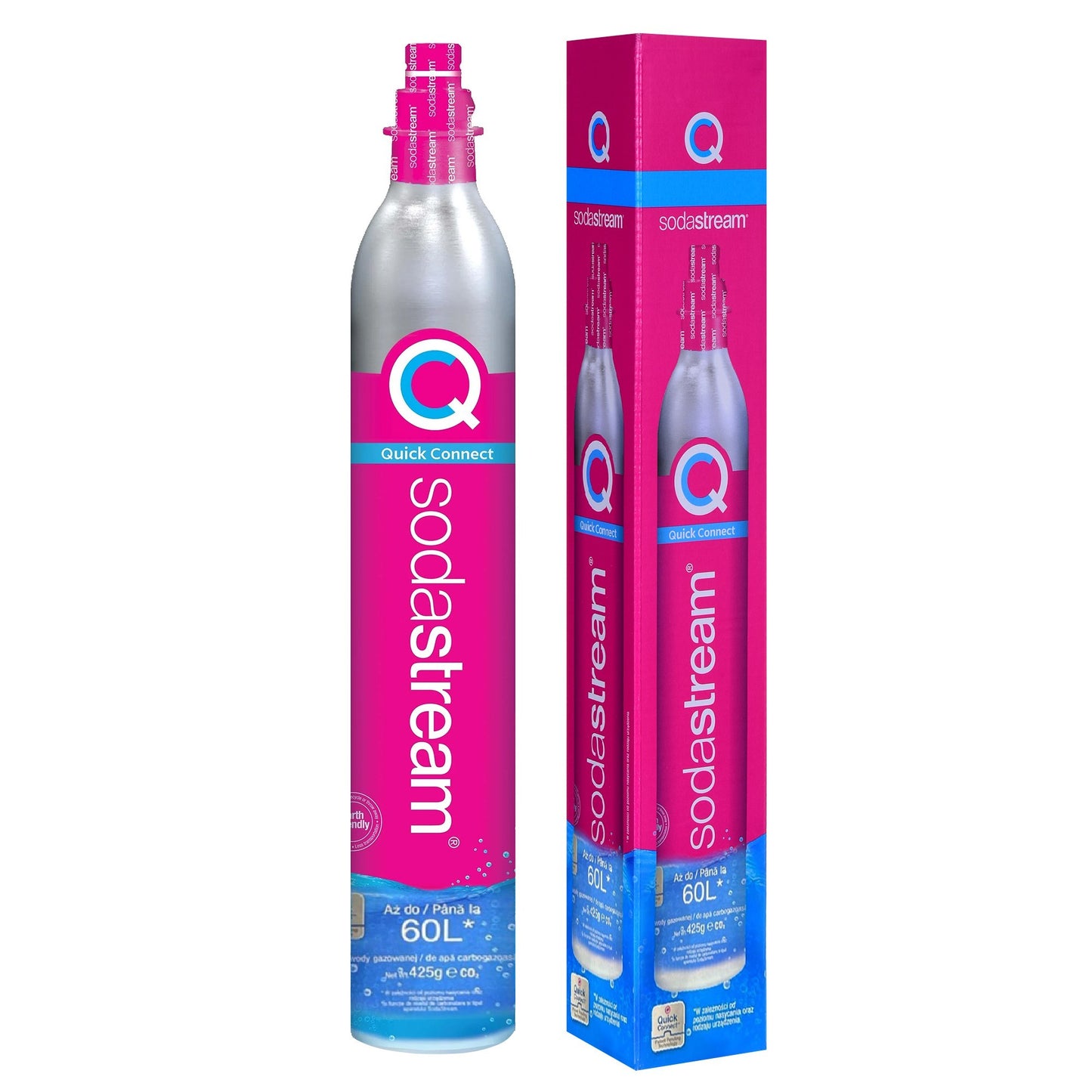 SodaStream CO2 Cylinder QuickConnect, 60 l