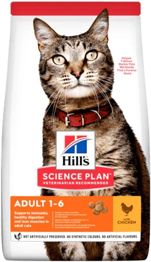 Hill's Science Plan Adult 1-6, Chicken, 3kg