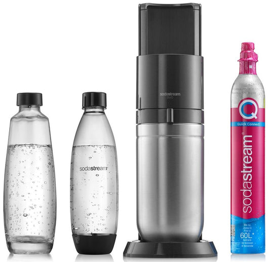 SodaStream Duo, Black Inc. Bottle & CO2