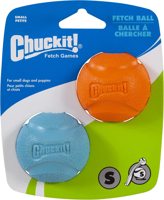 Chuckit! Fetch Ball Dog Toy, S, 2 Pack
