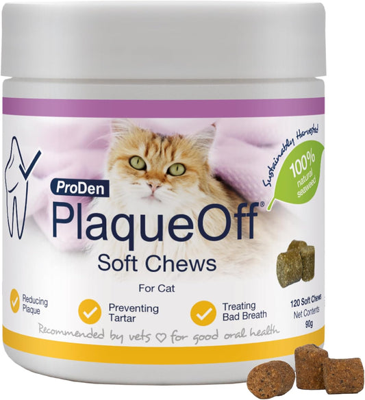 ProDen PlaqueOff Soft Chews 120 Count, Cats