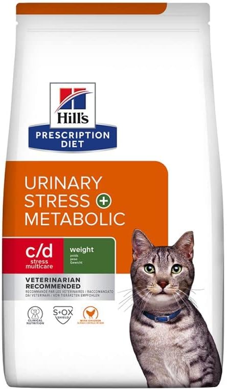 Hill's Prescription Urinary Stress Plus Metabolic C/D, Chicken, 1.5 kg