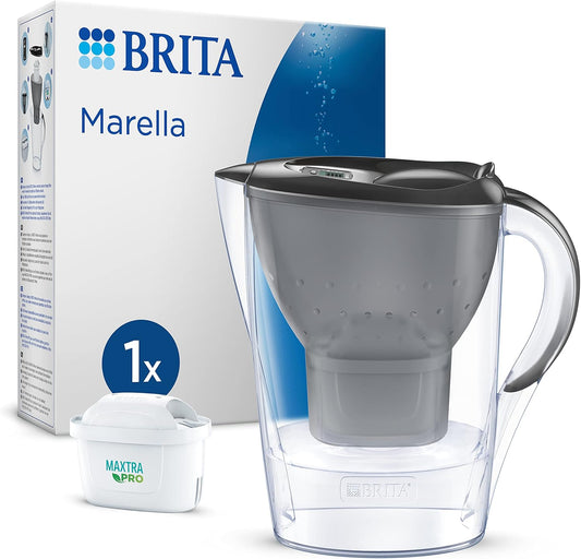 Brita Marella Water Filter Jug Graphite, 2.4L