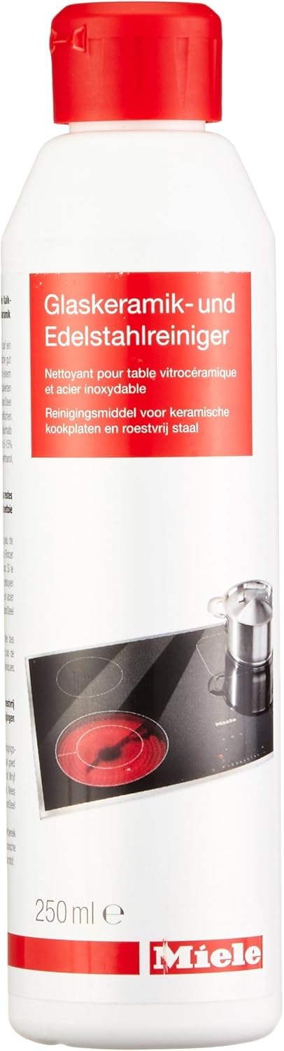 Miele Glass Ceramic and Stainless Steel Cleaner, 250ml