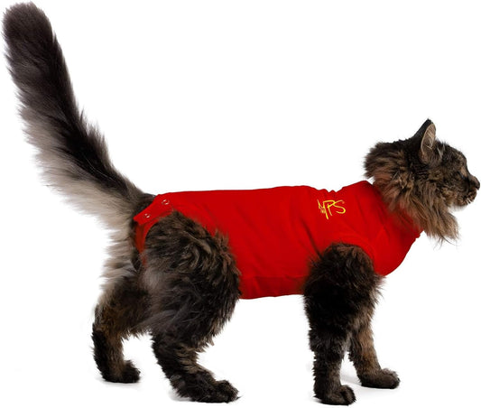 Mps Medical Pet Shirt Cat, Red, XXXS
