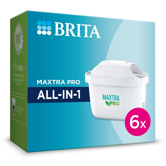 BRITA Maxtra Pro All-in-1 Replacement Filter, 6pck