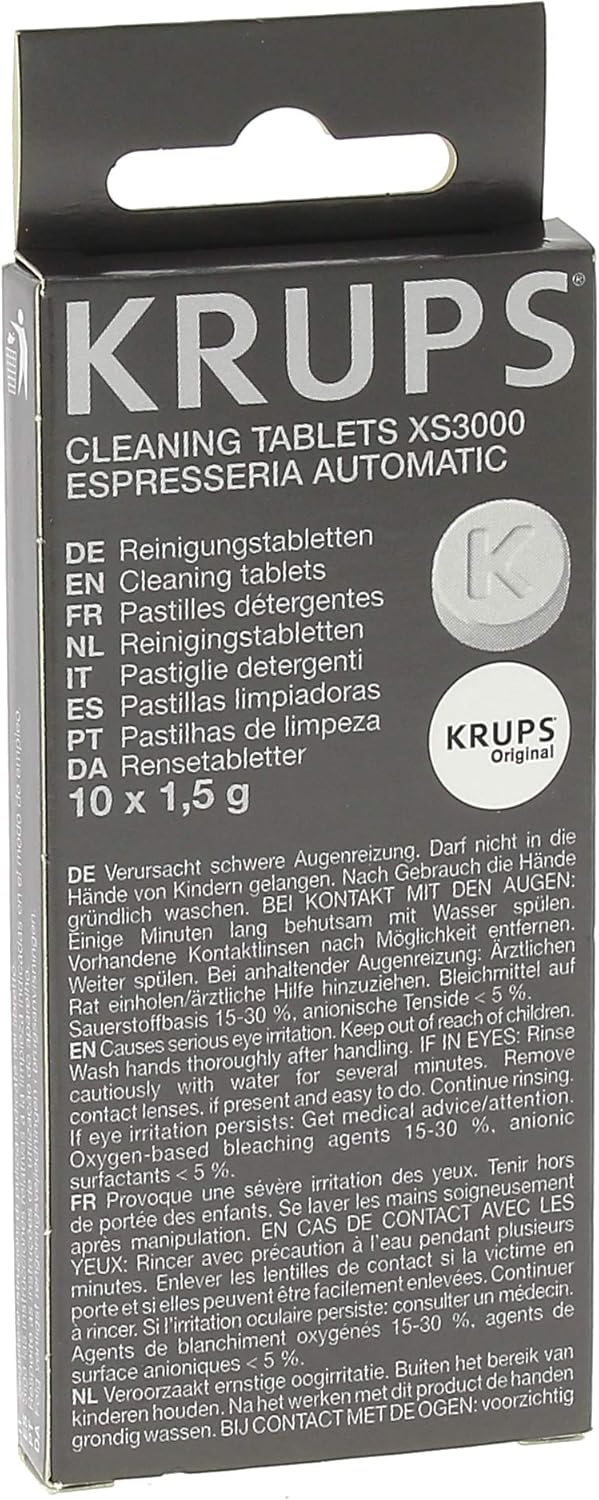 Krups Cleaning Tablets XS3000, x10