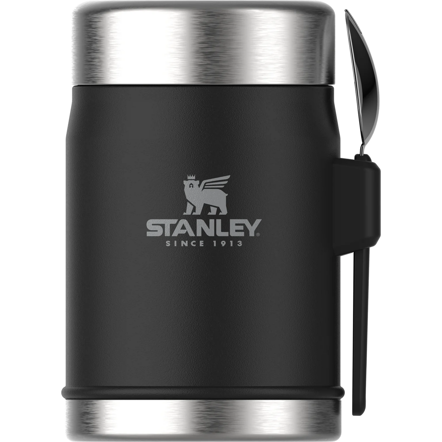 Stanley Classic Legendary Food Jar + Spork - 400ml - Matte Black